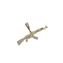 0.18ct Gold Pendant in 10k Gold SP 11311