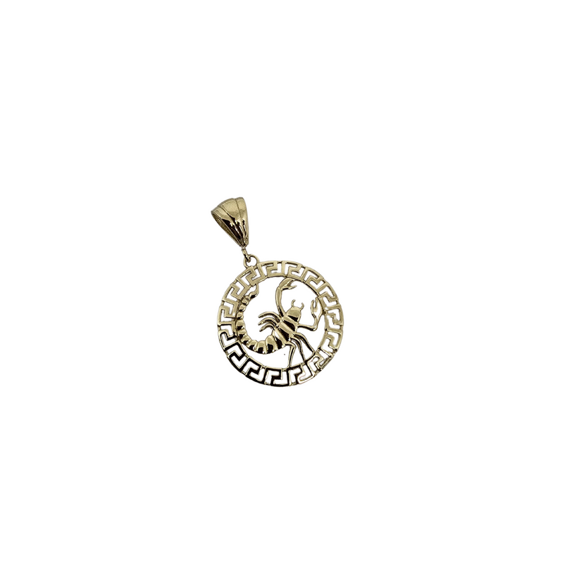 Bold 10k Gold Scorpio Pendant – A Timeless Statement of Power