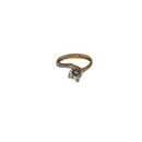 Bague femme en or 10k Stella New