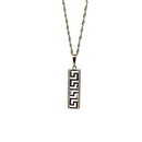 Chaîne en or 10k avec pendentif Méduse en or jaune Nouveau