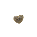 Eternal Sparkle – 10K Yellow Gold Heart Ring for Women