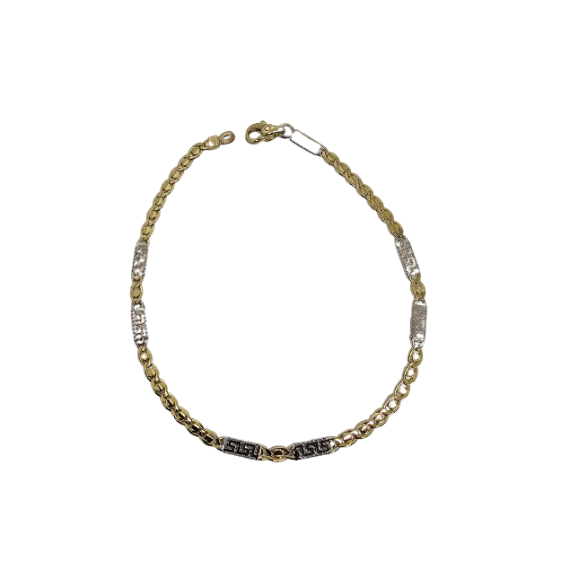 10K Gold 2 tons Bracelet Julie