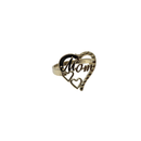 10K Yellow Gold Mom Ring