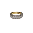 10k 2.08ct SI  Diamond Band New