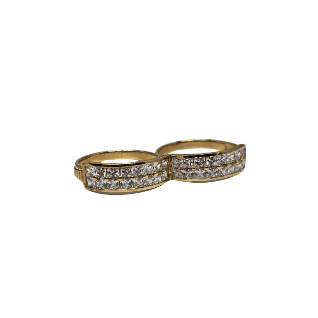 10k Gold Twin  Ring