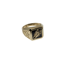 Sting of Power: 10K Yellow Gold Scorpion Men’s Ring