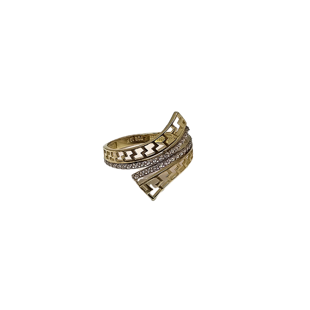 10k Gold  Women Naomi  Ring New