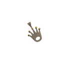 10K Gold Crown  Pendant New
