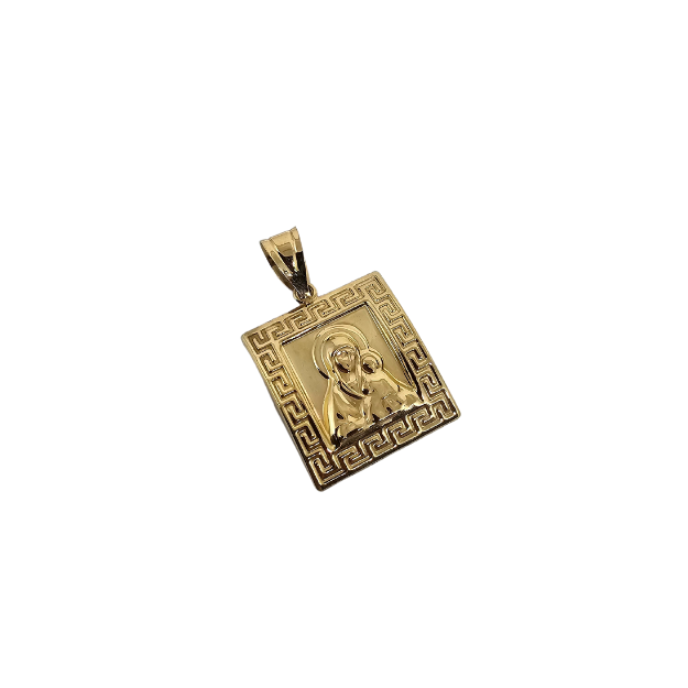 Pendentif 10k dernier repas de jesus