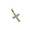 10k Cross 0.21ct of Diamonds 10k Gold NEW