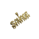10k Gold Savage  Pendant New