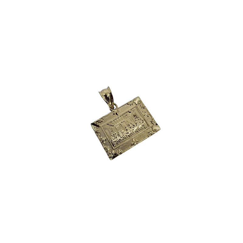 The last supper- 10K Gold  Pendant