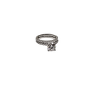 Elegant Diamond Ring Set white gold 14 k NEW DREY-029
