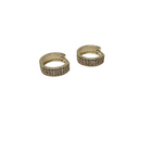 Classic Click: Small 10K Yellow Gold Huggie Hoops