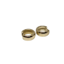 10K Yellow Gold Huggies