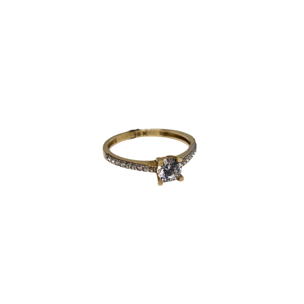 10k Gold Jade Ring