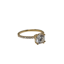 14k 1.25ct Round VS Diamonds Engagement Ring