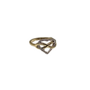 10k Gold Women Ring Heart New