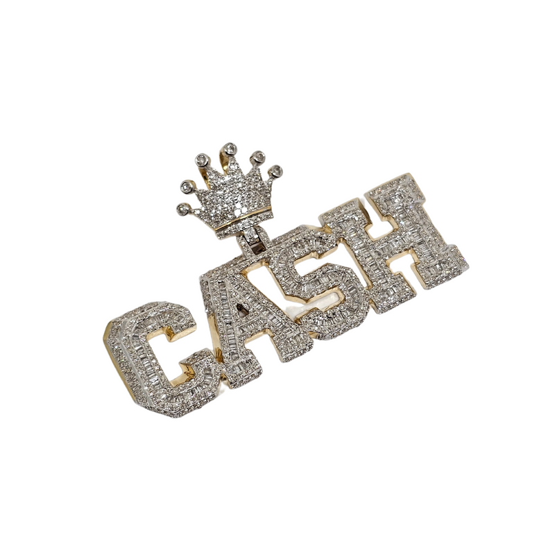 10k Cash Crown 2.54 de diamants Or jaune