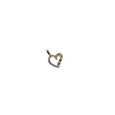 10k Gold Heart  Pendant