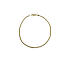 10k 1.7mm Franco Yellow gold solid/full