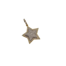 10k Star Pendant 1.31ct diamonds