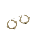 Huggies:10K Yellow Gold Heart  Earrings