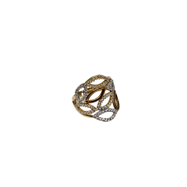 10k Gold Flora  Ring