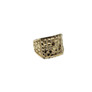 10K Gold Nugget Men’s Ring