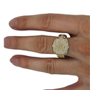 10K Gold Crown  Ring New CAL-008