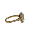 14k 2.53ct Pear shape VS Diamonds