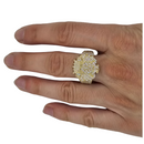 10K Gold King Ring New CAL-009