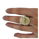 10K Gold Lion King Ring New CAL-013