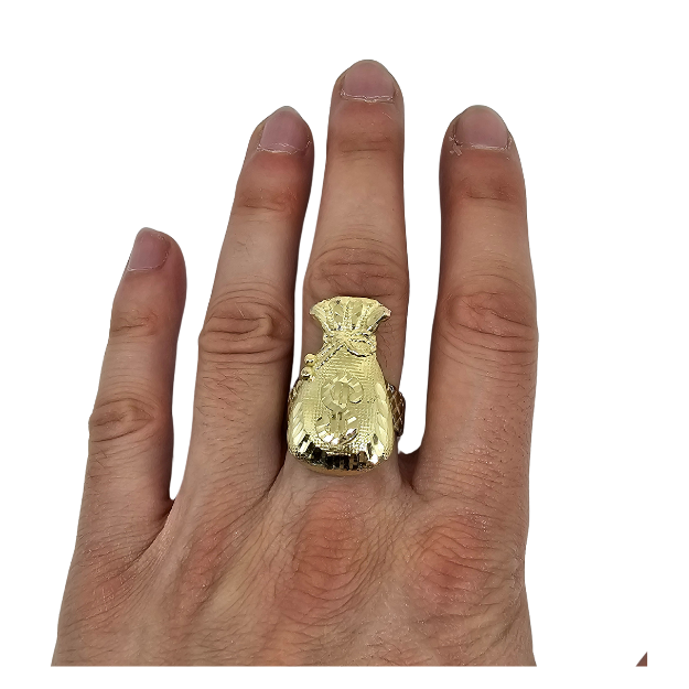 10k Dollar Bag Ring