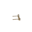 Elegant & Beautiful Pear shape 1.00 CT Diamond VS Lab 14K yellow Gold Earrings