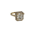 14k 2.50 ct Cushion Cut Elena Ring