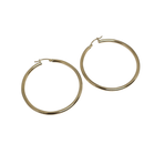 Huggies Stunning 10K Yellow Gold Earrings