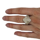 10K Gold Cross Ring New CAL-005
