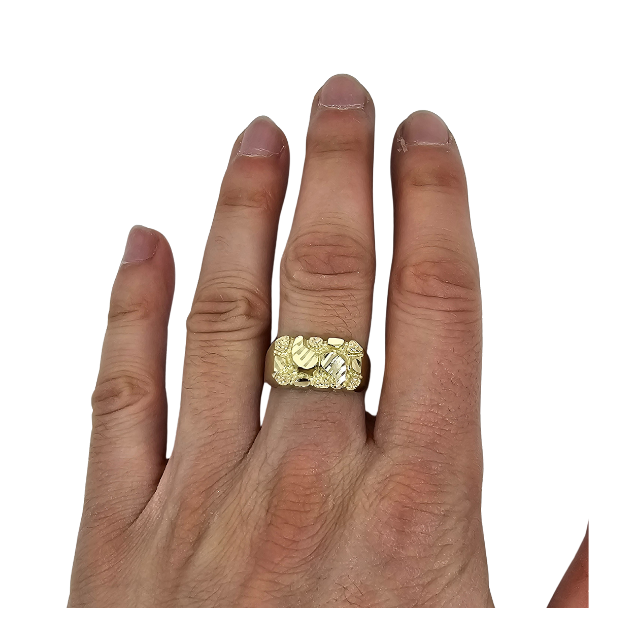 10k Gold Nugget-44 Ring