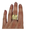 10k Gold Nugget Ring
