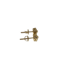 Beautiful 10K Yellow Gold Diamond Stud Earrings with 0.15 ct Natural SI Diamonds