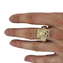 10K Gold Lion King Ring   New CAL-011