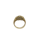 Titan Legacy: 10K Gold Greek Design Comfort-Fit Men’s Ring
