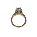 14k 3.08ct Cushion Shape VS Diamonds Ring