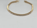 14k yellow 3mm 3.35ct vs diamonds tennis bracelet