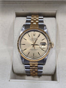 rolex datejust  18k 36mm