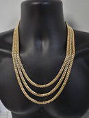 10k 7mm Miami Cuban Link Or massif