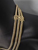 6mm 10k Yellow Gold Miami Cuban Link SOLID/FULL