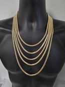 5mm 10k Miami Cuban Link Solid/Full