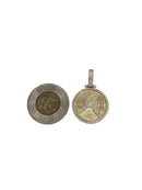 10k A rond solid 0.50ct diamants